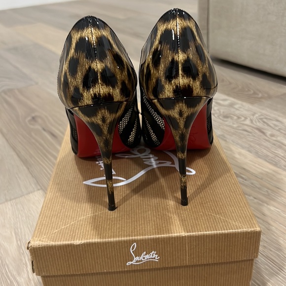 Christian Louboutin shoes with original box, bags, and extra heel pins. - Picture 3 of 6